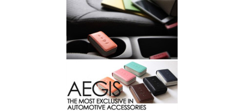 aegis smart key leather holder hyundai santa fe dm